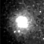 UFO Explodes Near the Moon
