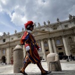 A Papal Guard (Image: The Guardian London)