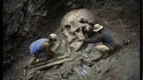 Giant Human Skeletons Found