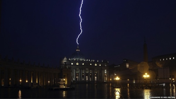 Vatican Lightening