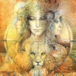 3goddesseslion