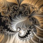 black_silver_gold_fractals