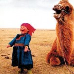 Child Camel Laughing