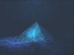 Underwater Pyramid in Caribbean