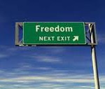 freedom+sign